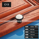 European Ceramic Cabinet Handles – Black and White Wardrobe Drawer Pulls for Kitchen and Furniture C13-8083 Handles
