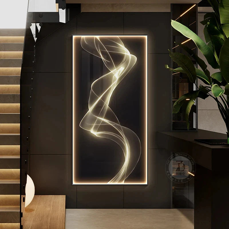 Dlight Decor Linear Wall Lamp for Modern Interiors Wall Art