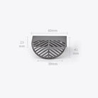 Leaf Shape Brass Handles – Hidden Knobs for Furniture Drawer Dresser and Wardrobe TB-3001-G60 Knob