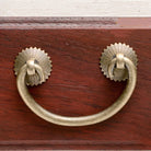 Antique Brass Arch Cabinet Pulls – Vintage Drawer Handles for Home Improvement Pulls