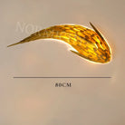 Dlight Decor Japanese Fish Wall Lamp Sculpture 80CM Wall Art