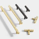 Creative T-Bar Cabinet Handles - Modern Zinc Alloy Pulls for Kitchen and Furniture Handles
