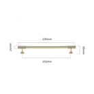 Gold Chrome Polished Gold Spiral Deco Furniture Handles – Modern Kitchen Cabinet and Wardrobe Pulls 9020-PG230 Handles