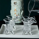 Dlight Decor 6pc Imperial Three-Foot Liquor Glass Set 20ml 6pcs / 20ml Cocktail Glasses