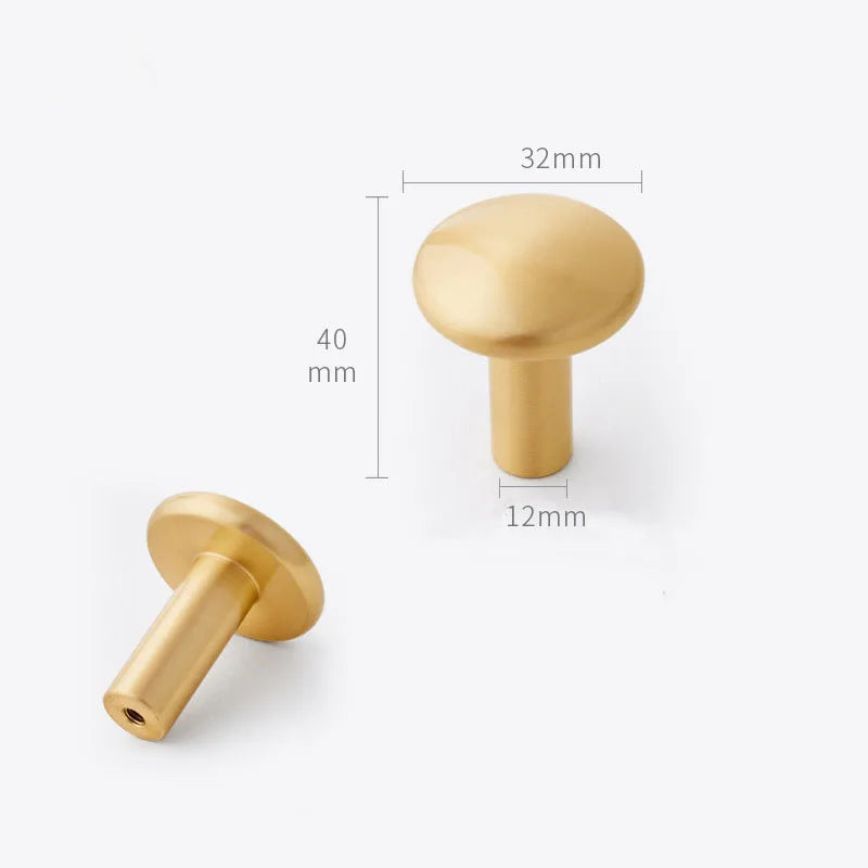 2pcs Simple Brass Wall Hooks – Gold Coat Key and Bag Holders for Home Storage A10 wall Hook