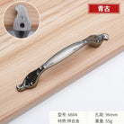 Antique Bronze Cabinet Handles - Vintage Zinc Alloy Drawer Pulls for Furniture 6604 96mm Handles