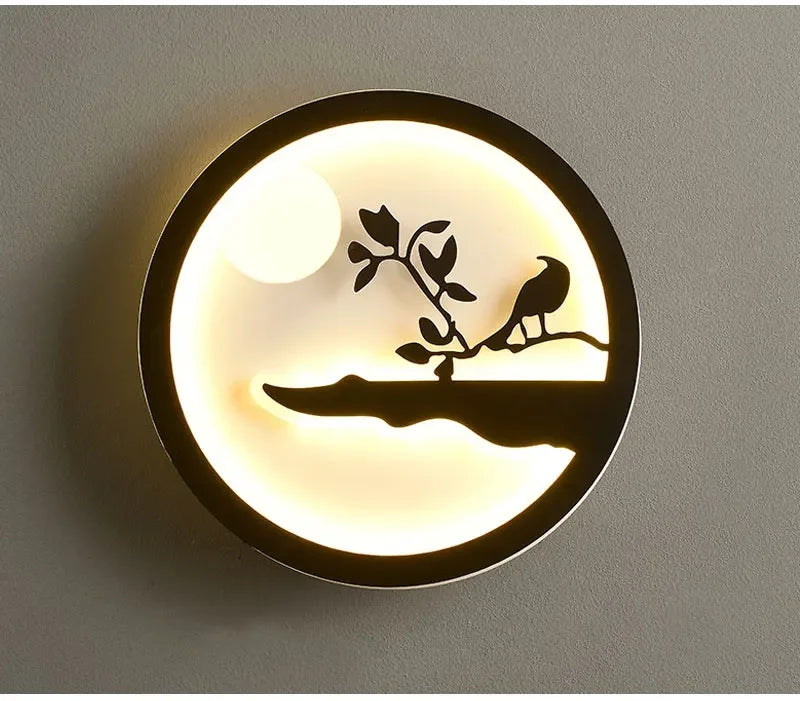 Dlight Decor Nordic Character Glow Wall Lamp Wall Art
