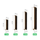 Versatile Up Down Led Wall Lamp - Waterproof Modern Design For Garden Street Corridor And Stairs