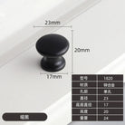 Modern Zinc Alloy Drawer Knobs - Single Hole Cabinet Handles for Dresser and Shoe Cabinets E Knobs