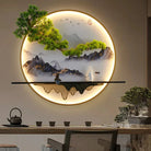 Dlight Decor Chinese Landscape LED Wall Glow Wall Art