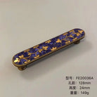 Ethnic Style Brass Art Handles – Vintage Cabinet and Drawer Pulls with Nepalese Craftsmanship FE2036A / 12XL Handles