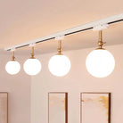 10W Nordic LED Track Light with G9 Glass Globe for Ceiling Spotlights ceiling light