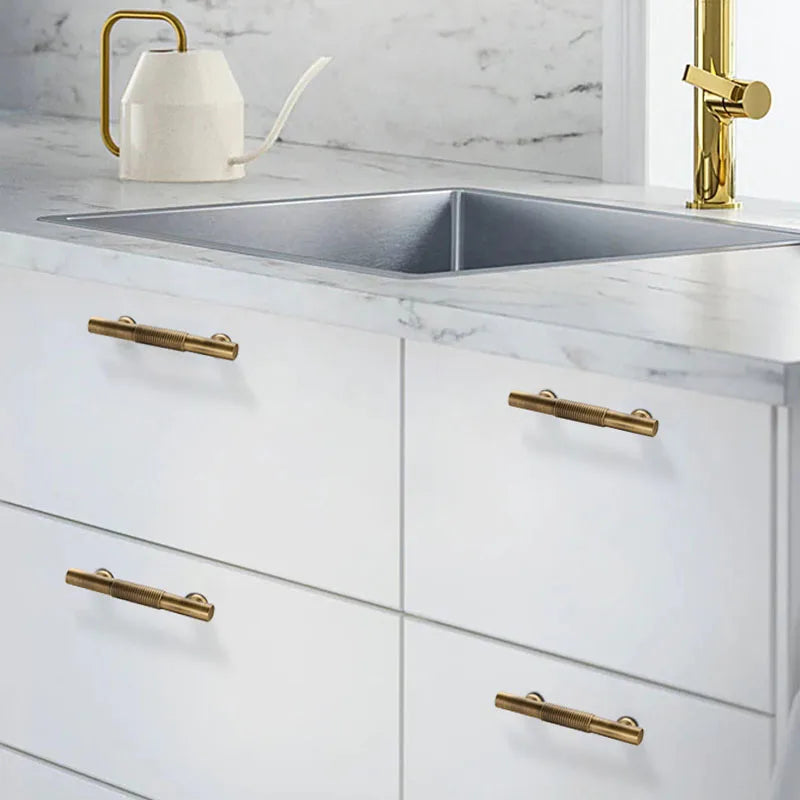 Brass Handles – Gold Black Antique Cabinet Bar Handles and Drawer Knobs for Furniture Handles