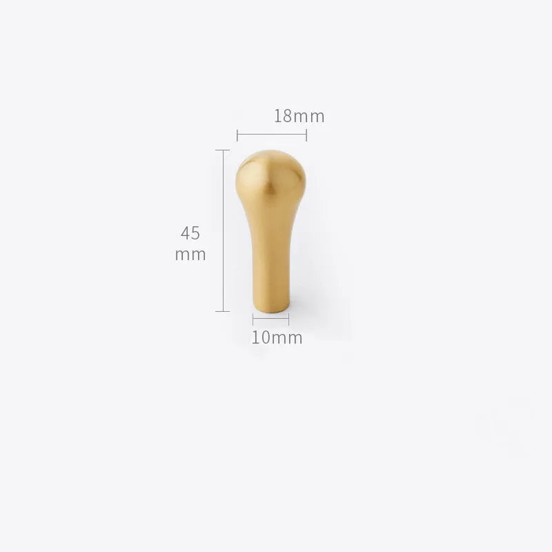 2pcs Simple Brass Wall Hooks – Gold Coat Key and Bag Holders for Home Storage A4 wall Hook