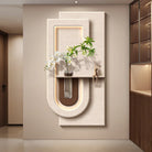 Dlight Decor LED Green Vase Wall Light for Hallways Wall Art