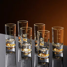 Dlight Decor Golden Line Brandy Glass Set 100ml x6 100ml / 6pcs Glass