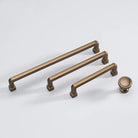Modern European Gold and Gray Cabinet Handles - Zinc Alloy Drawer Knobs and Door Pulls for Furniture Handles