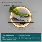 Dlight Decor Chinese Landscape LED Wall Glow Style A D80cm / 220V / CHINA|3 colors Wall Art