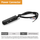 Tarck Only - 2m Magnetic Rail Linear Track Lighting Accessories - Ceiling Magnet Track Kits Power Connector / CHINA