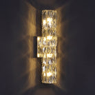 Elena - Modern Simple Light Luxury High - End Crystal Wall Lamp Living Room Tv Background Corridor
