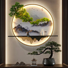 Dlight Decor Chinese Landscape LED Wall Glow Wall Art