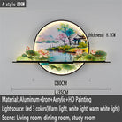 Dlight Decor Artistic Landscape Wall Glow Lamp A L135CM / M / CHINA|3 colors Wall Art