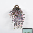 Dlight Decor Eucalyptus Begonia Vines for Hanging Garden and Wall Decor 46.5cm Purple