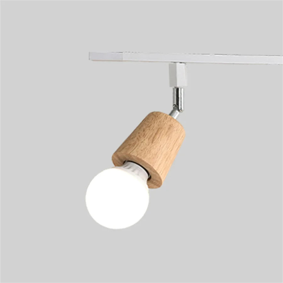 Nordic Rail Track Ceiling Spotlight for Cafes Stores and Restaurants Type 2 / 9W White 6000K ceiling light