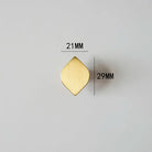 Modern Simple Wardrobe Handles – Brass Cabinet Knobs and Drawer Pulls for Furniture knob 2 Handle