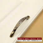 Retro Bronze Cabinet Handles - Antique Metal Kitchen Door Pulls and Wardrobe Knobs 128mm 2802-96mm Handles