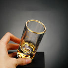 Dlight Decor Golden Line Brandy Glass Set 100ml x6 100ml / 6pcs Glass