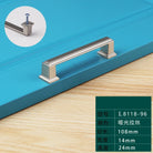Light Luxury Bronze Cabinet Handles - Modern Drawer Pulls for Wardrobe and Kitchen Furniture Matte brushed 96mm Handles