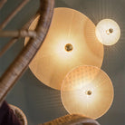 Tan Wall Lamp - Classic Japanese Bamboo For Timeless Home And Restaurant Lighting Wall Lamp