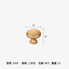 Dual tone Long Kitchen Cabinet Handles – Multicolor Wardrobe and Drawer Knobs Gold single hole Handles