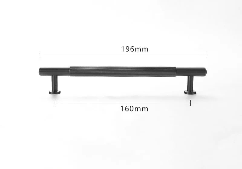 Gold Brass Cabinet Handles – Liner Knobs and Kitchen Drawer Bar Pulls for Furniture pearl gray 196mm Handles