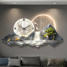 Dlight Decor Nordic Clock Wall Art for Modern Homes Wall Art
