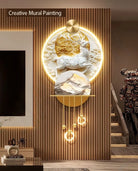 Dlight Decor Elk Mural LED Wall Light Pendant Wall Art