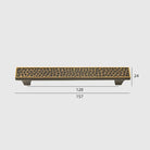 24K Gold and Hammered Brass Furniture Handles – Textured Cabinet Knobs and Pulls in Antique Silver and Old-Silver