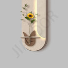 Dlight Decor Vase Plant Wall Lamp for Entry Spaces B / H140CM-W70CM / Remote dimming|AU Plug Wall Art