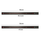 Led Track Light Rails 0.5M 2 Wire 3 Wire Connector Jointer Led Rail For Store Home Spotlight Lighting ceiling light