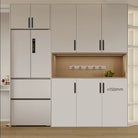 Minimalist Ultra-Long Aluminum Alloy Cabinet Handle – Modern Black and Gold Wardrobe Drawer Pull (800-1200mm) Handles