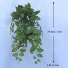 Dlight Decor 70cm Hanging Perilla Vine for Wall and Garden Decor 70cm 9Branches