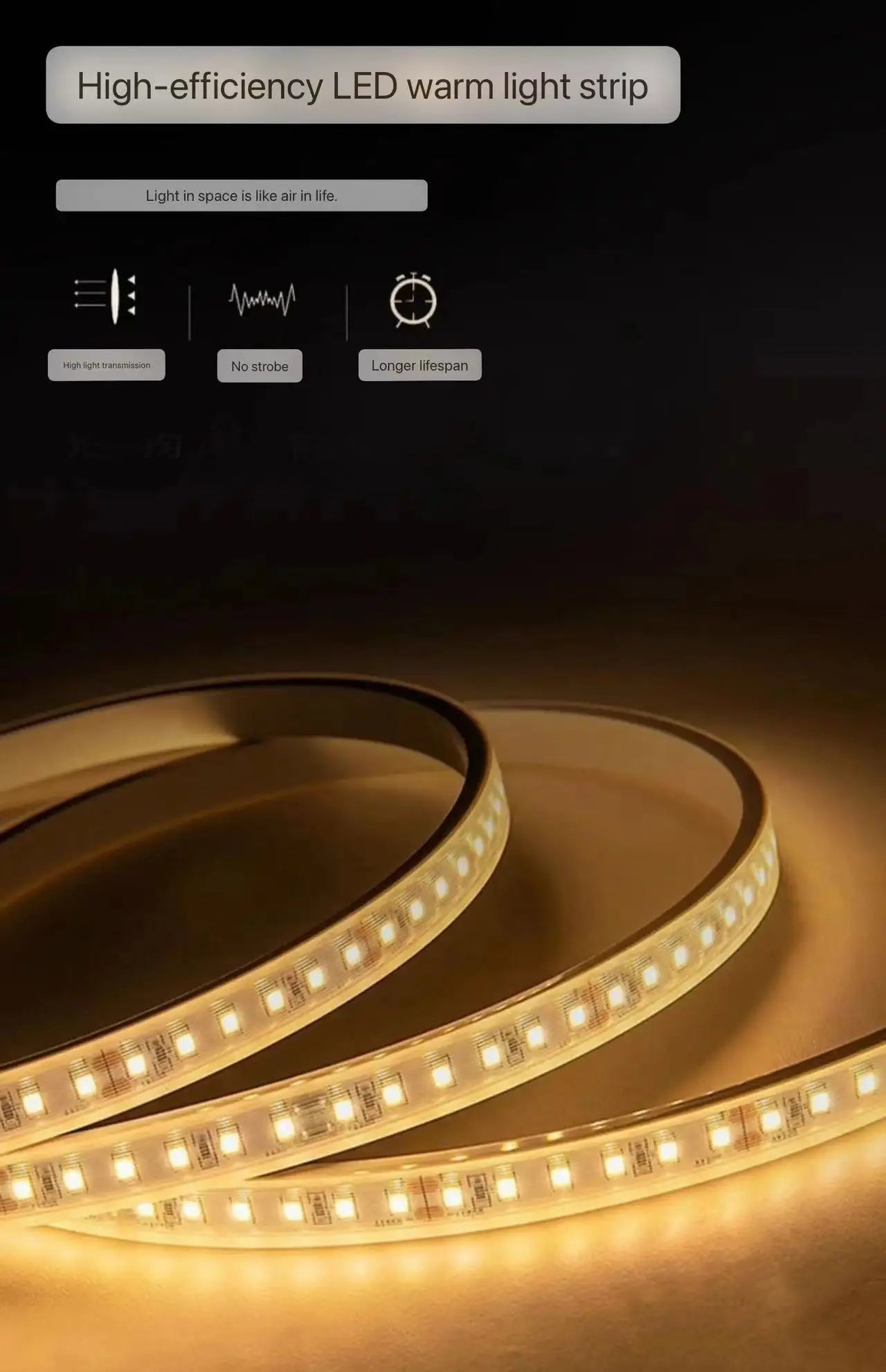 Dlight Decor Luminous Wall Clock with Elegant Glow Wall Art