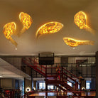 Dlight Decor Japanese Fish Wall Lamp Sculpture Wall Art