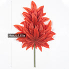 Dlight Decor 43cm Autumn Maple Leaf Branch for Fall Display 39cm Red