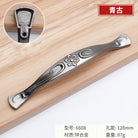 Antique Bronze Cabinet Handles - Vintage Zinc Alloy Drawer Pulls for Furniture 6608 128mm Handles