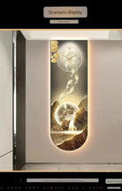 Dlight Decor Luminous Wall Clock with Elegant Glow Wall Art